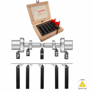 5 Piece Turning Set