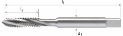 HSSE Spiral Flute Machine Taps