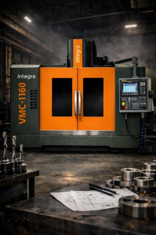 New Integra VMC-1160 (2) ***BRAND NEW*** Integra VMC1160 CNC Vertical Machining Centre + 4th Axis | Fanuc Control | 1100mm X Travel | BT40