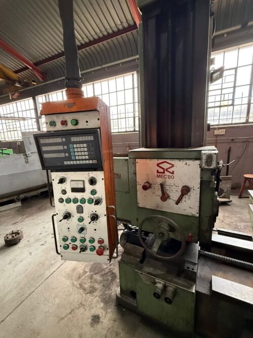 San Rocco MEC 80 Table-Type Horizontal Boring Mill – 80mm Spindle | Heavy Industrial Italian Machine