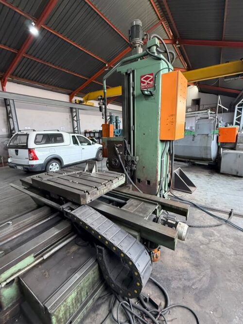 San Rocco MEC 80 Table-Type Horizontal Boring Mill – 80mm Spindle | Heavy Industrial Italian Machine
