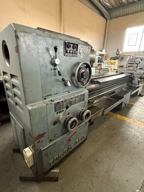 Torgim 350 Heavy-Duty Lathe 3000mm Between Centres | 720mm Swing | 145mm Bore