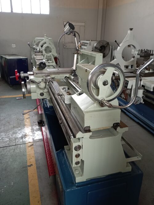 (SOLD) Yunan Heavy-Duty Lathe 4000mm Between Centres | 660 Swing | 105mm Bore – Fully Equipped