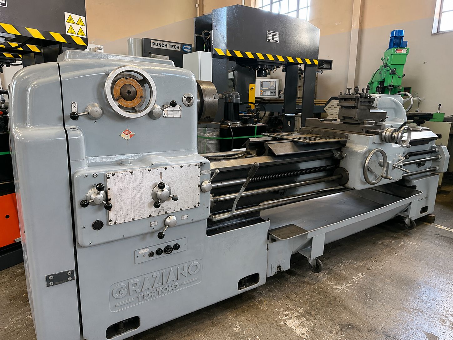 Graziano SAG 508 Precision Lathe – 2000mm Between Centres | 508mm Swing